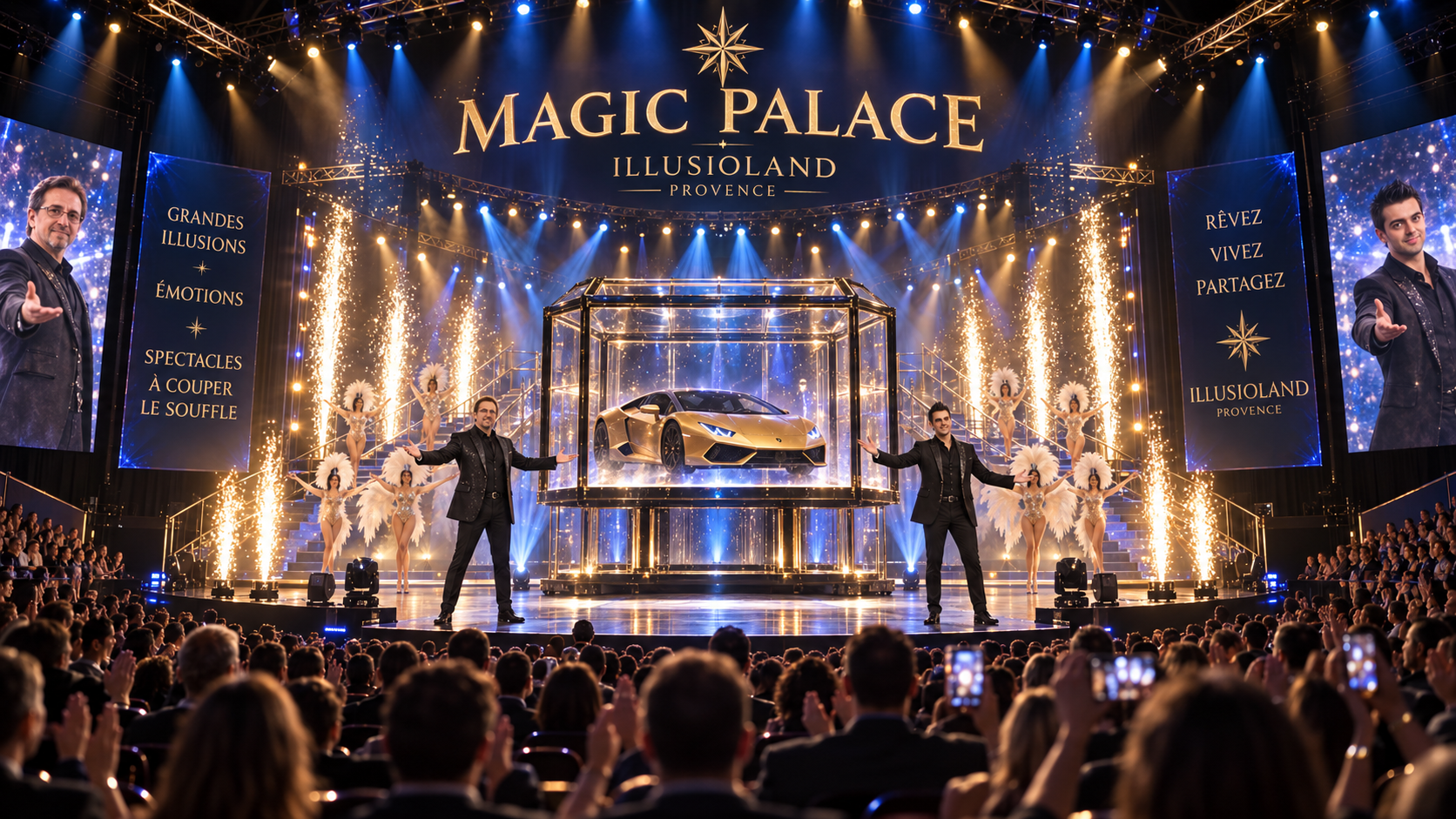 Magic Palace, grands spectacles Illusioland